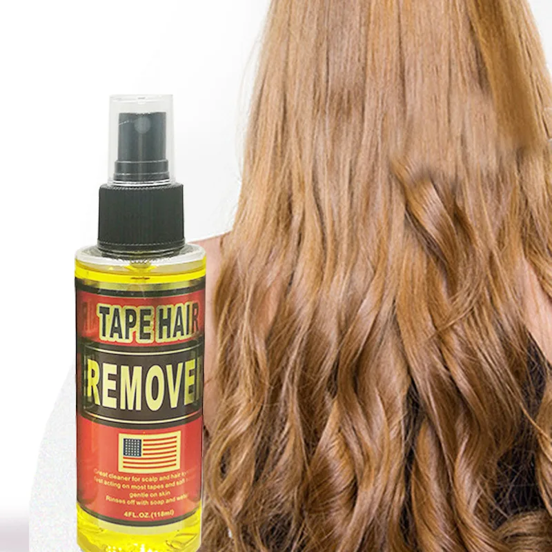 1 bottle Tape Hair Remover Adhesive 4FL OZ(118ml) Lace wig glue liquid remover For Lace Wig/Toupee/Closure tape hair extension wig glue remover