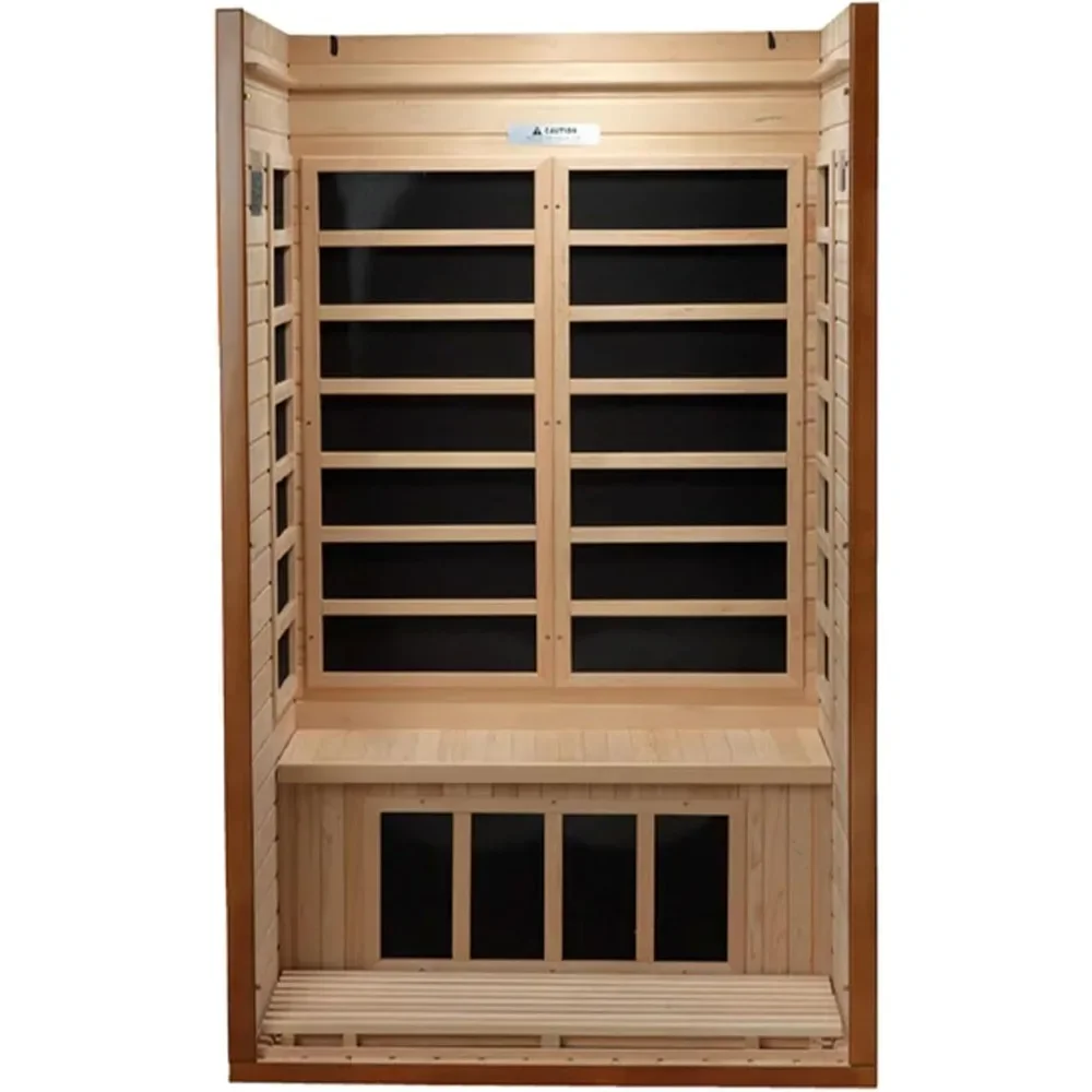 Saunas Home Sauna with Infrared & Chromotherapy for Up To 2 People, Relieve Your Jpoint and Muscle Pain Improving Sleep, Sauna 4