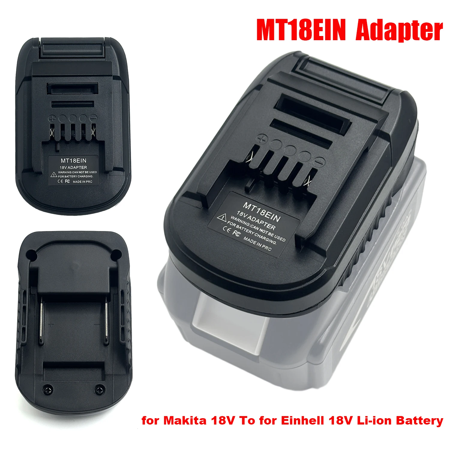 Conversor adaptador mt18EIN para bateria de íon-lítio makita 18v para bateria Ein 18V para ferramentas de furadeira/driver sem fio Ein
