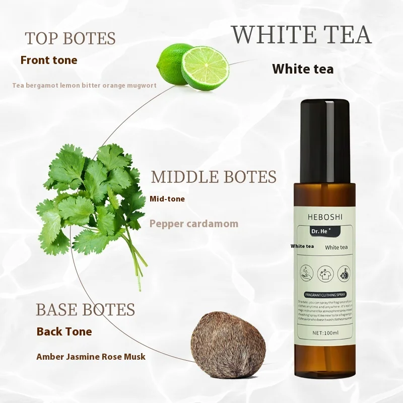 Clothing Fragrance Spray Clothes Shoes & Socks Odor Removal Anti-Static Deodorizing Air Freshener Long Lasting