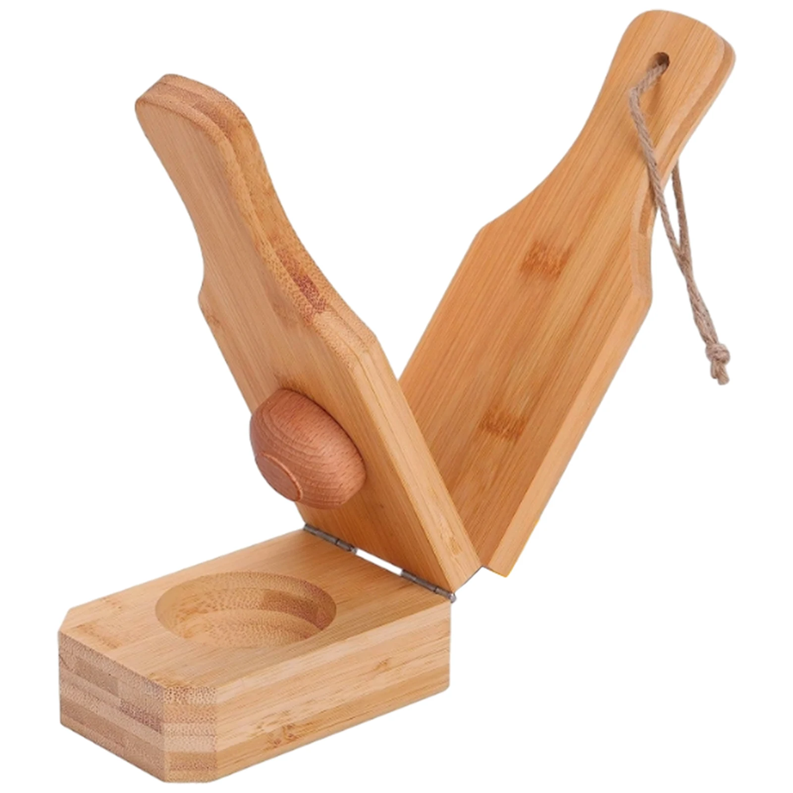 

Stuffed Wooden Mold Home Fruit Crispy Tostones Banana 2 In 1 Kitchen Durable Sturdy Smasher Cooking Plantain Press Cups