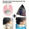 Inflatable Shampoo Basin,, Mobile Portable Basin, Sink WithAir Pump And Drainage, Soft And Comfortable Lightweight Shampoo 4