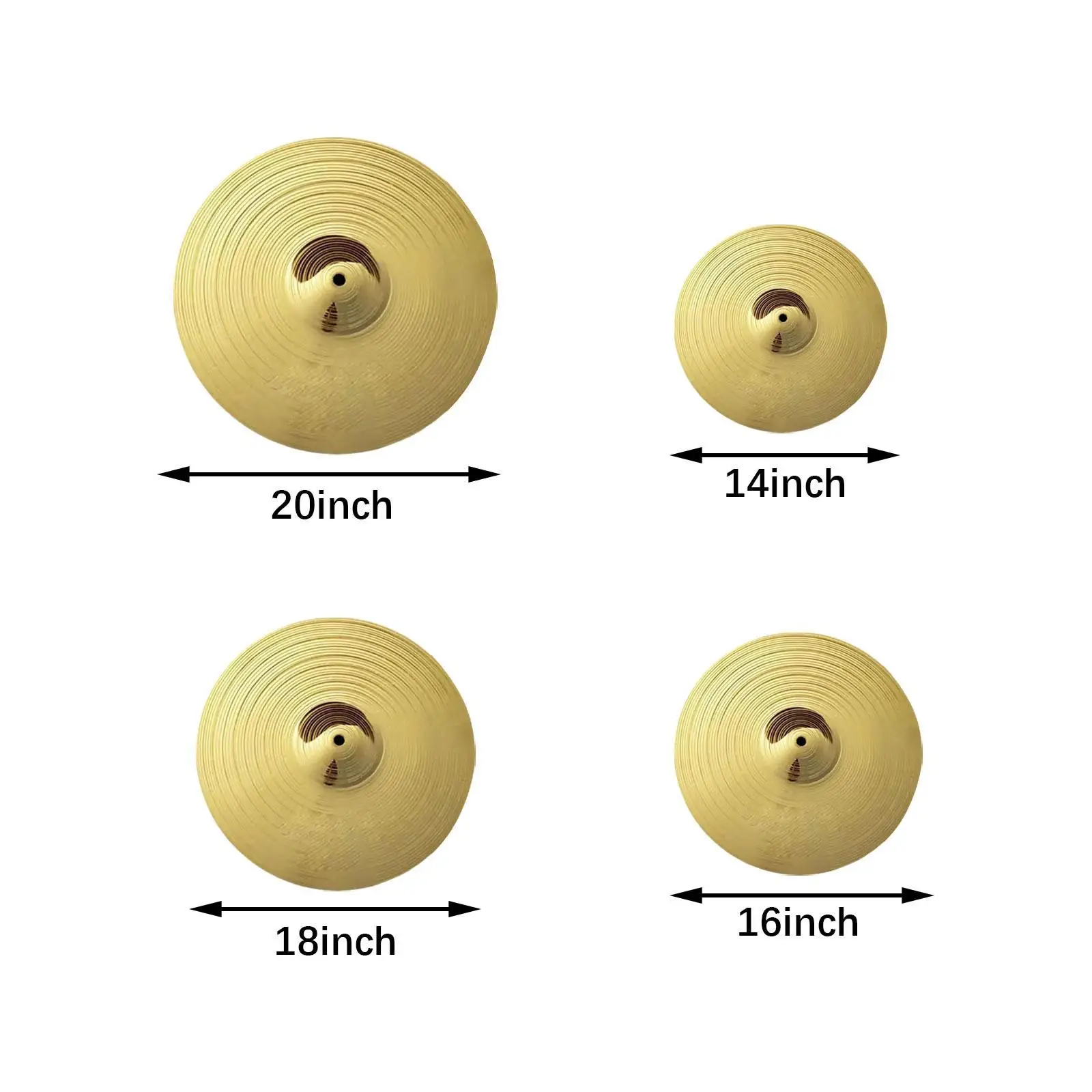Crash Cymbal Practice Cymbals Traditional Crash Percussion Performance