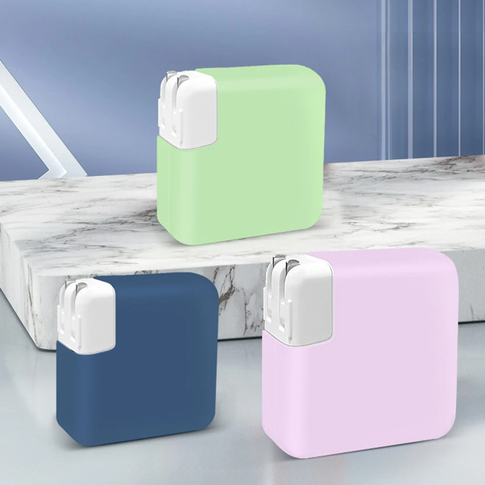 Silicone Protective Sleeve for Laptop Charger & Power Adapter