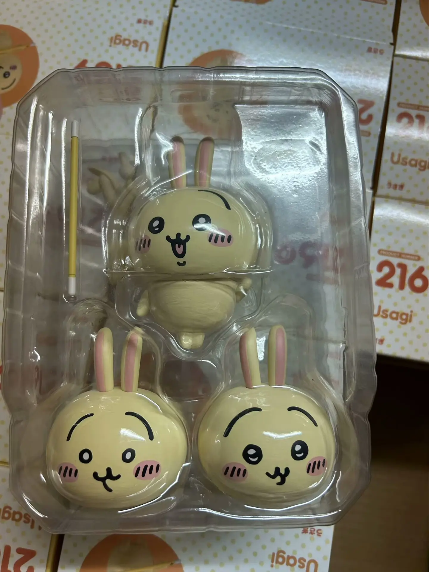 Heiße Nette Cartoon Chiikawa Usagi Action Figure Kawaii Anime Modell Statue Sammeln Puppe Set Ornament Schreibtisch Dekoration Geschenk – Detail 4