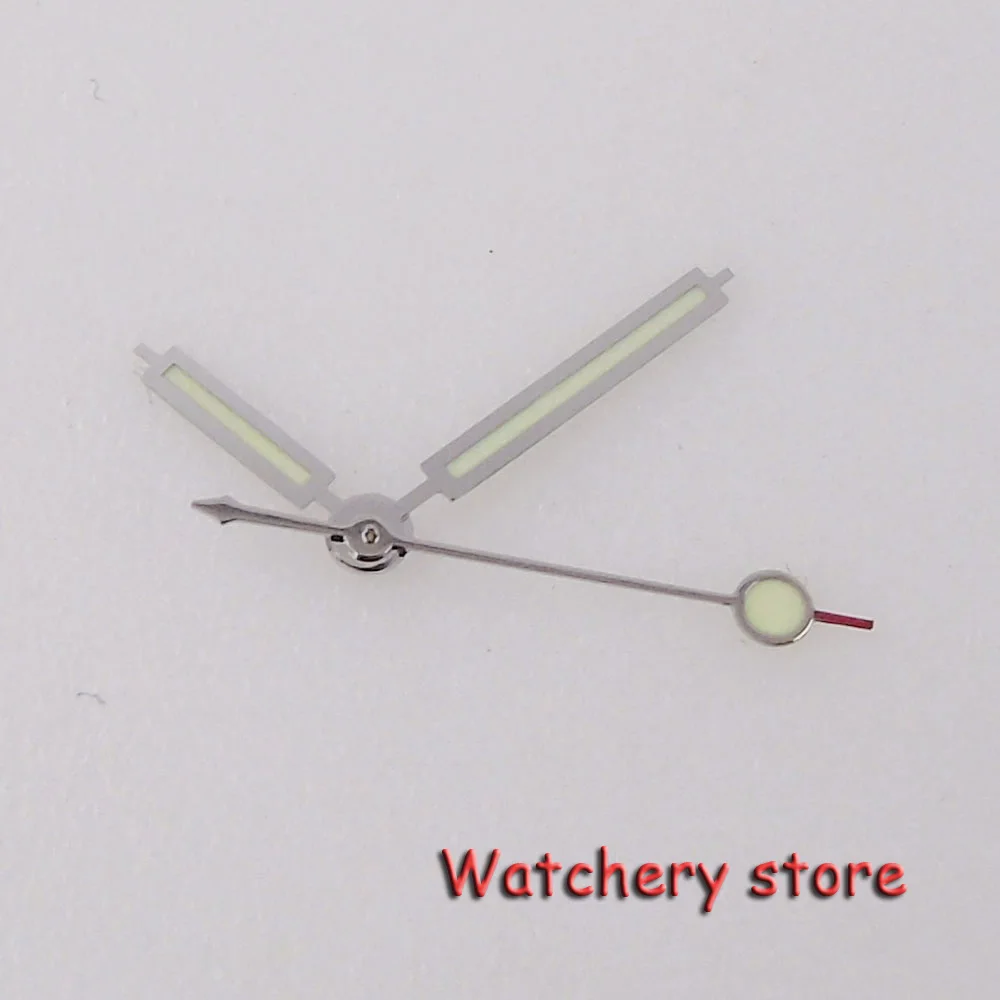 Lancette Dell'Orologio In Argento Da 12.5Mm * 12.5Mm * 8Mm Per Nh35 Nh36 7 S26 2824 Pt5000 Movimento Automatico Parte Degli Accessori Dell'Orologio Da