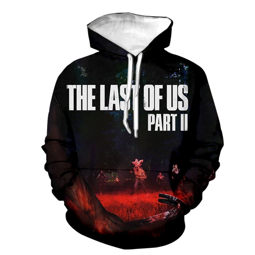 

The Last Of Us 3D Print Hoodies Game Printing Cosplay Sweatshirt Men Women Fashion Streetwear Hoodie Hip Hop Pullover Male Hoody