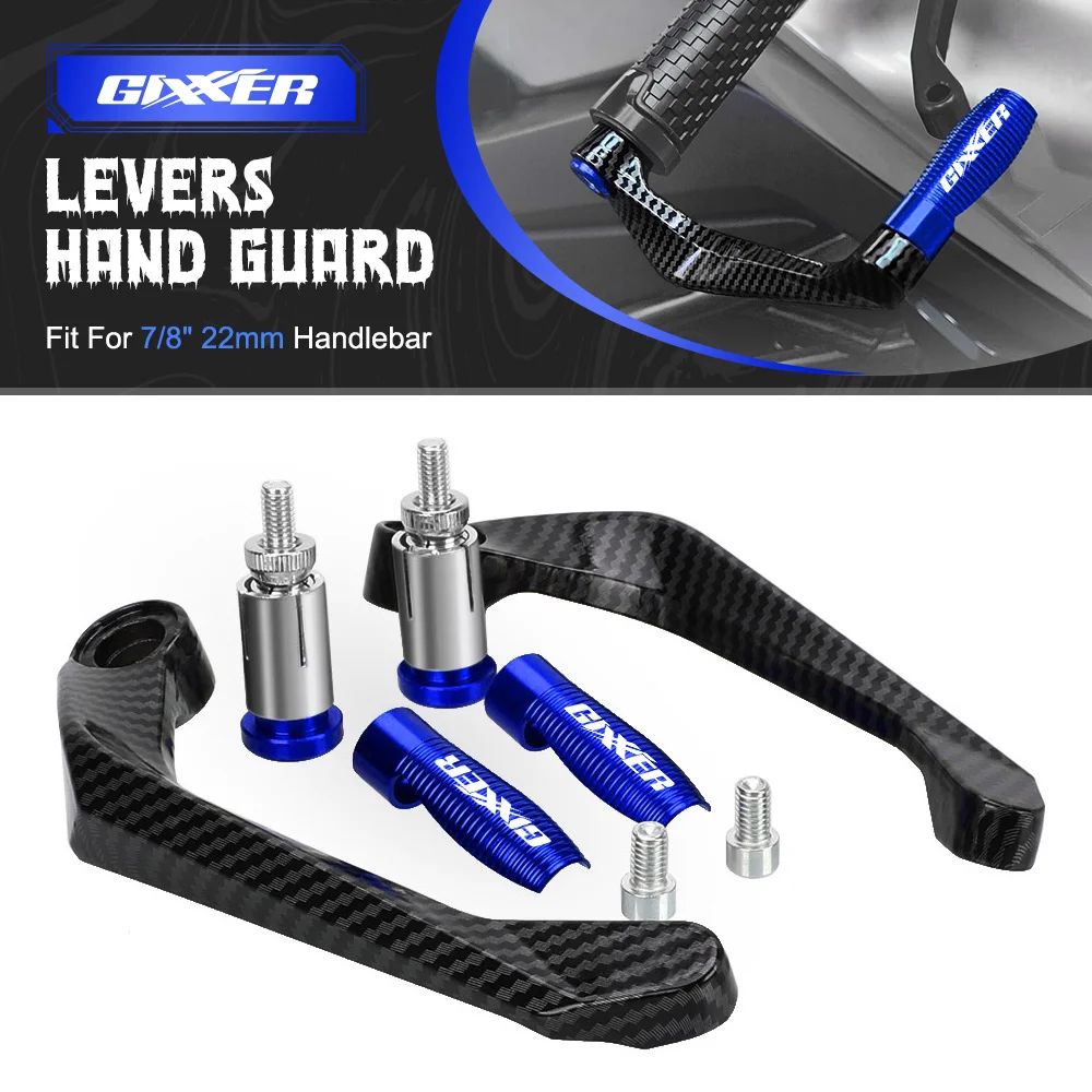 

Motorcycle Handlebar Grips Guard Brake Clutch Levers Guard Protector Accessories For SUZUKI GIXXER 150 250 SF 150SF 250SF 2021