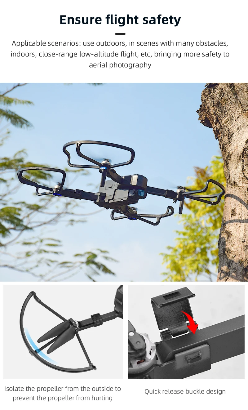 Description Picture 6 of itemSJRC F11S 4K Pro Drone Propeller Protector F11 4K Drones Landing Gear Parking Apron Pad Accessories Yagi Drone Antenna Blades