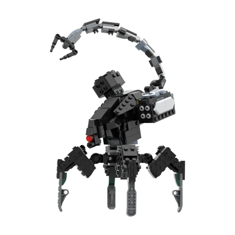 

Gobricks Moc Horizon Zero Dawn FAS-ACA3 Scarab Model Bricks Game Monster Forbidden West DIY Building Blocks Toy For Gift