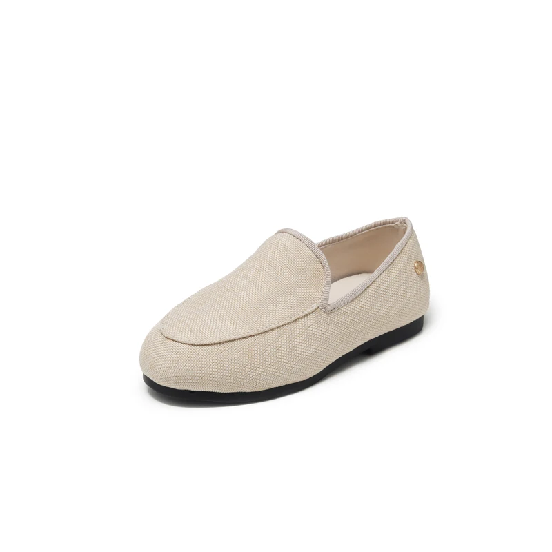 Spring Kids Shoes Children Slip On Casual Shoes Baby Girls Fashion Loafers Toddler Almond Flats Boys Moccasin Soft Shoes New 6