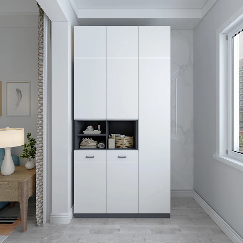 

Современные минималистичные шкафчики для дома, спальни, балкона на стене, Солнцезащитный специальный шкаф для хранения большой емкости.