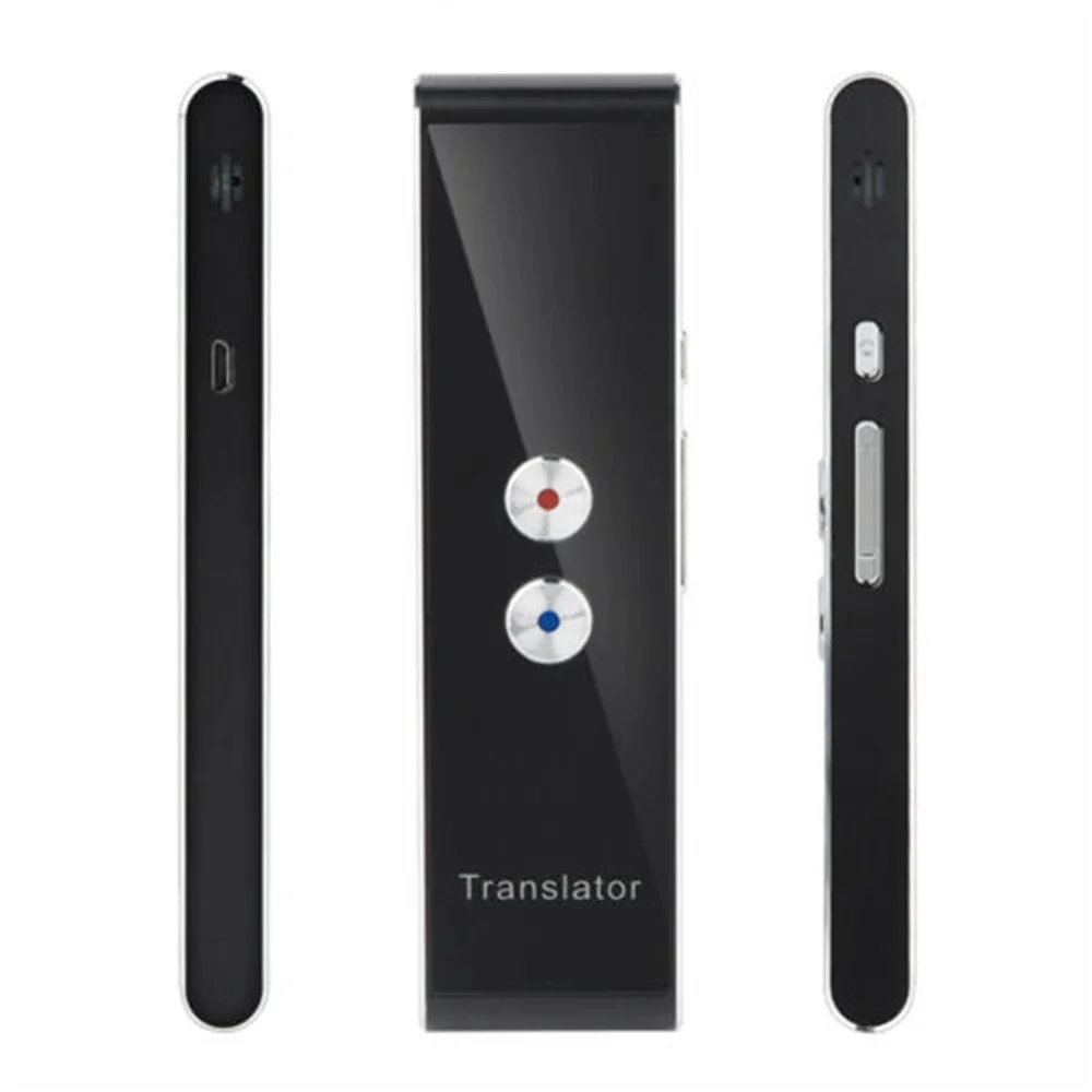 Portable Multi Language Voice Translator T8+ Plus AI Translator Real Time Instant Two-Way 40 Languages Translation Device