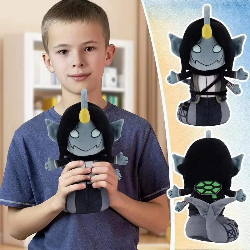 25cm Druck-Stabber Sebastian Solace Plüsch Niedliches Plüschtier Geschenk Cartoon-Stil Kinder-Stoffpuppe