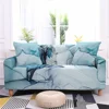 Modern Light Luxury Marble Style Sofa Cover All-inclusive Polyester L-shaped Sofa Quan Gai Home Living Room Big Sofa Fundas 4