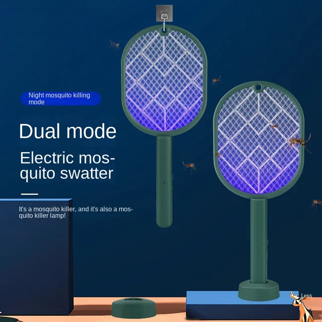 3000 V Rovar Ütő Szúnyoggyilkos Lámpa Elektromos Uv Könnyű Usb Töltő Légy Csapdák Nyári Swatter - Image 2