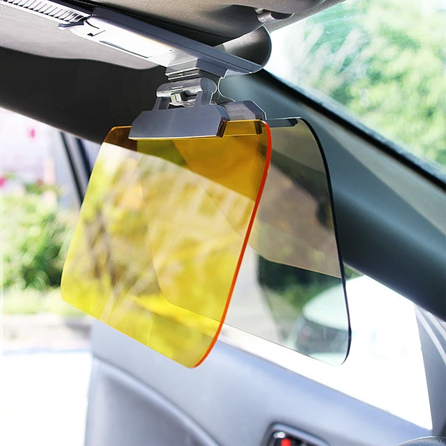 Anti Glare Car Extender Sun Polarized Visor - Universal Day and Night  Vision Anti-Glare Windshield Extension 