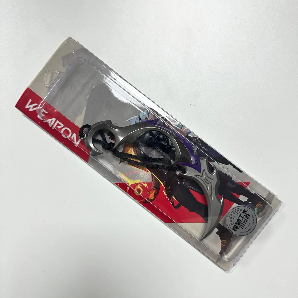 Valorant Karambit EP5 Metal Model Claw Knife 15CM 1:1 Replic Game Melee Weapon Real Steel Katana Desk Craft Ornaments Toys Boys game knife cosplay toy cosplay claws cosplay prop