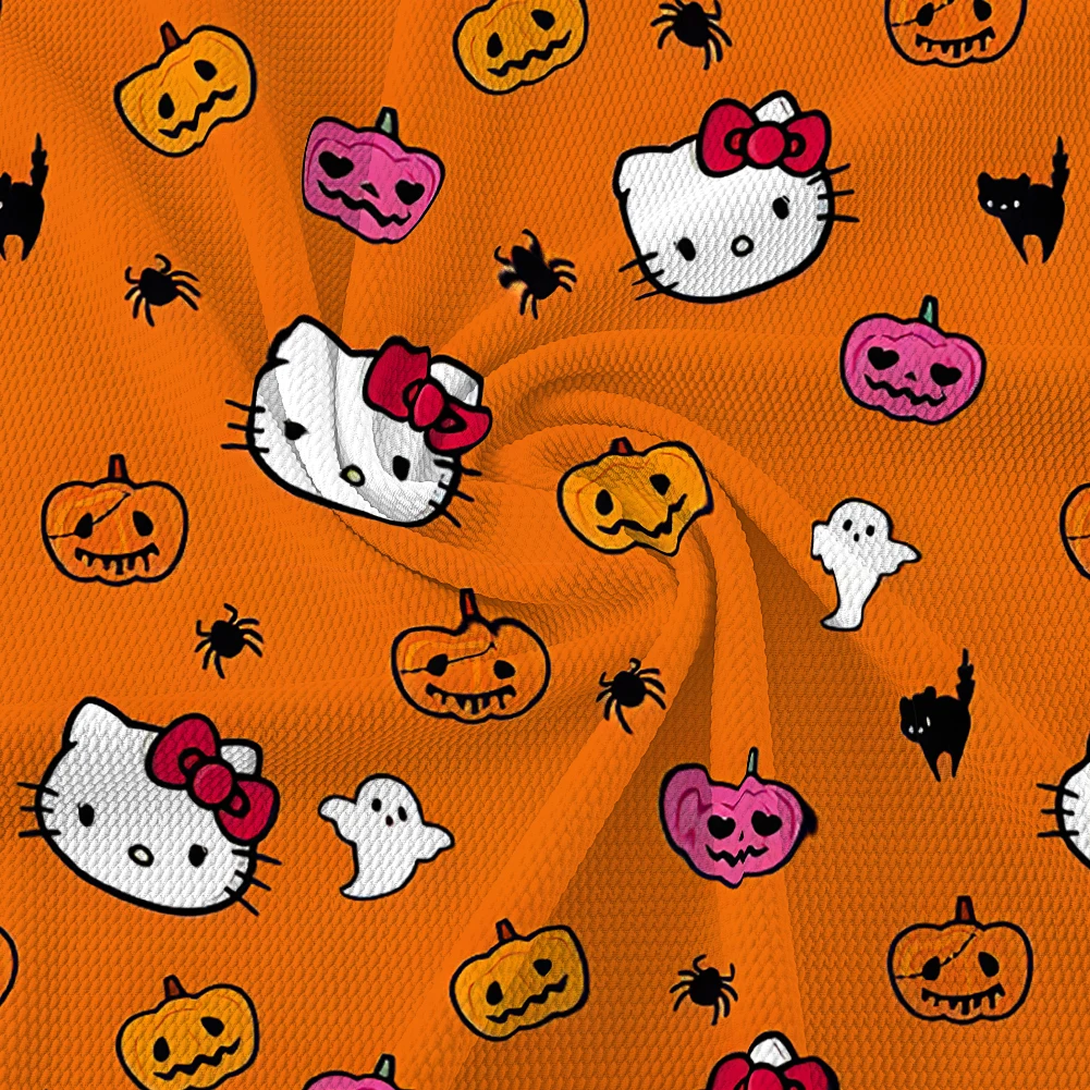 Hello Kitty Halloween Candy Cotton Fabric