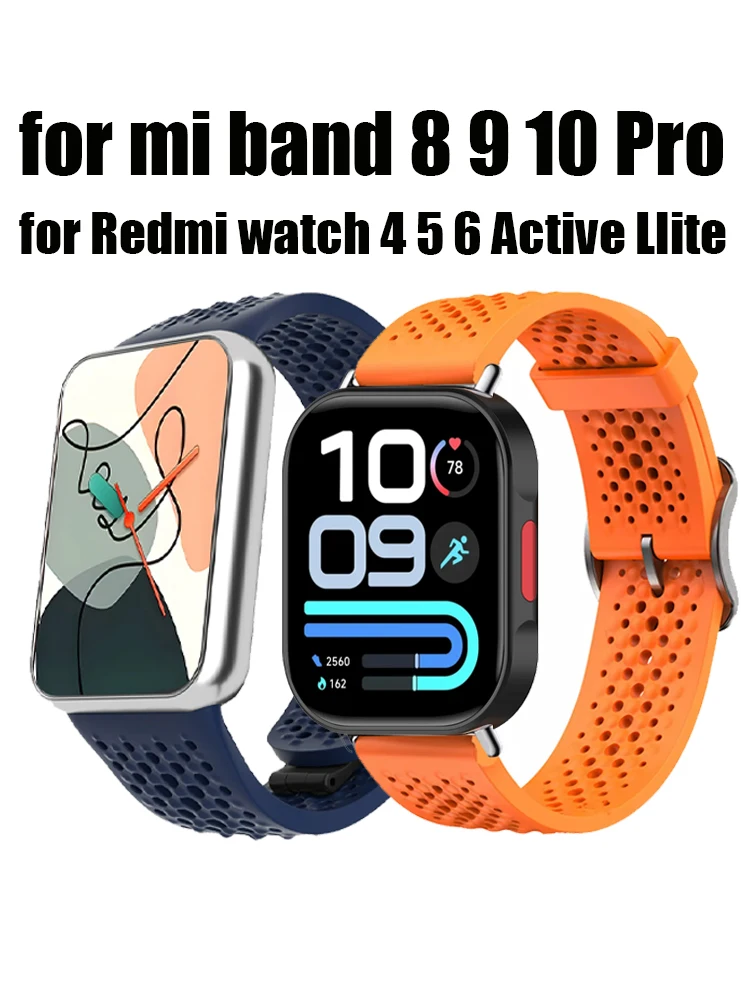 Sport Silicone Bracelet Wristband Strap in Vibrant Colors