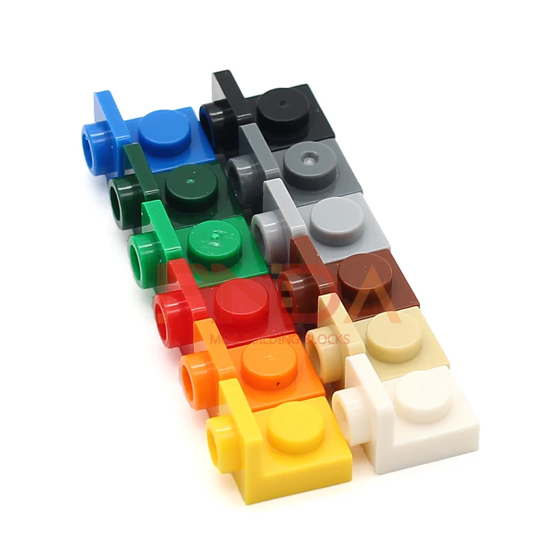 Moc 브래킷 DIY 생성 계몽 조립 빌딩 블록 벽돌 플라스틱 장난감과 호환 가능, 1x1 - 1x1 인버티드 36840