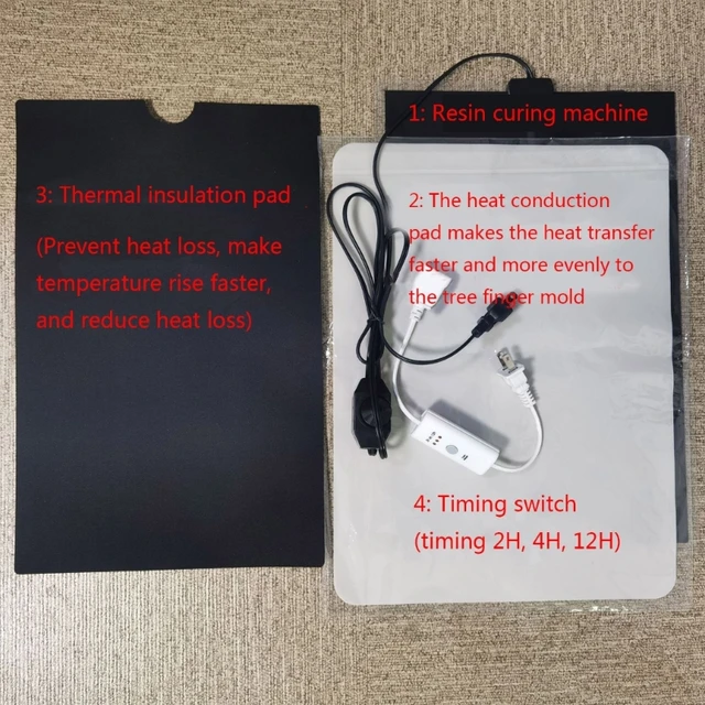 Resin Heating Mat Heating Pad Quick Curing Epoxy Resin Dryer