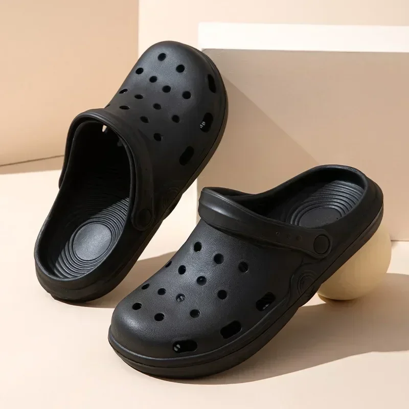 Womens House Slippers Casual Garden Clogs Outdoor Wide Toe Shoe For Ladies Men Sandalia Non Slip Indoor Outdoor Shoes slippers sandals shoes,slippers sandals,non slip slippers,female slippers