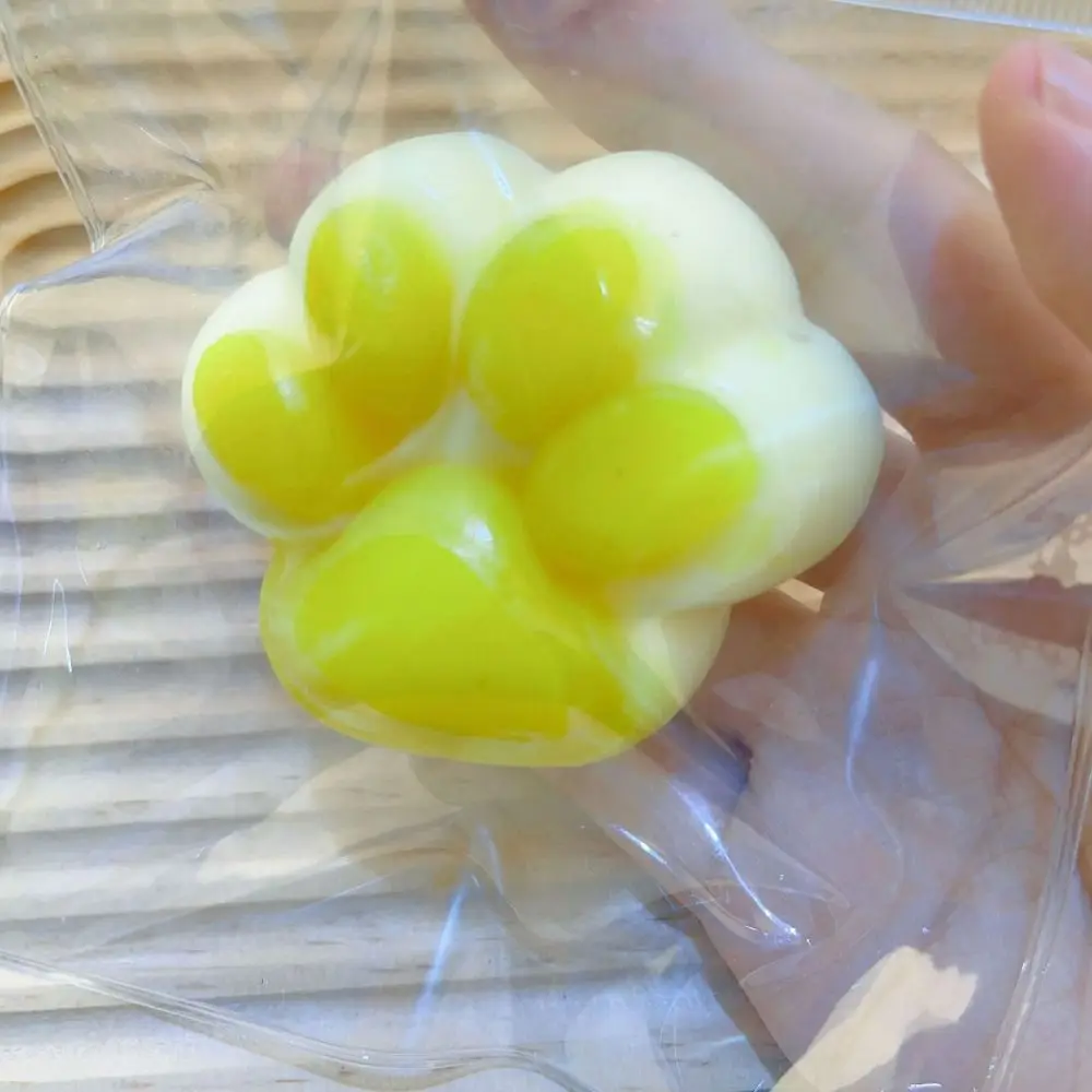 Lovely Cat Paw Cat Paw Slow Rebound Mini Bear Squeeze Bread Soft Funny Hawaiian Bread Slow Rebound Children