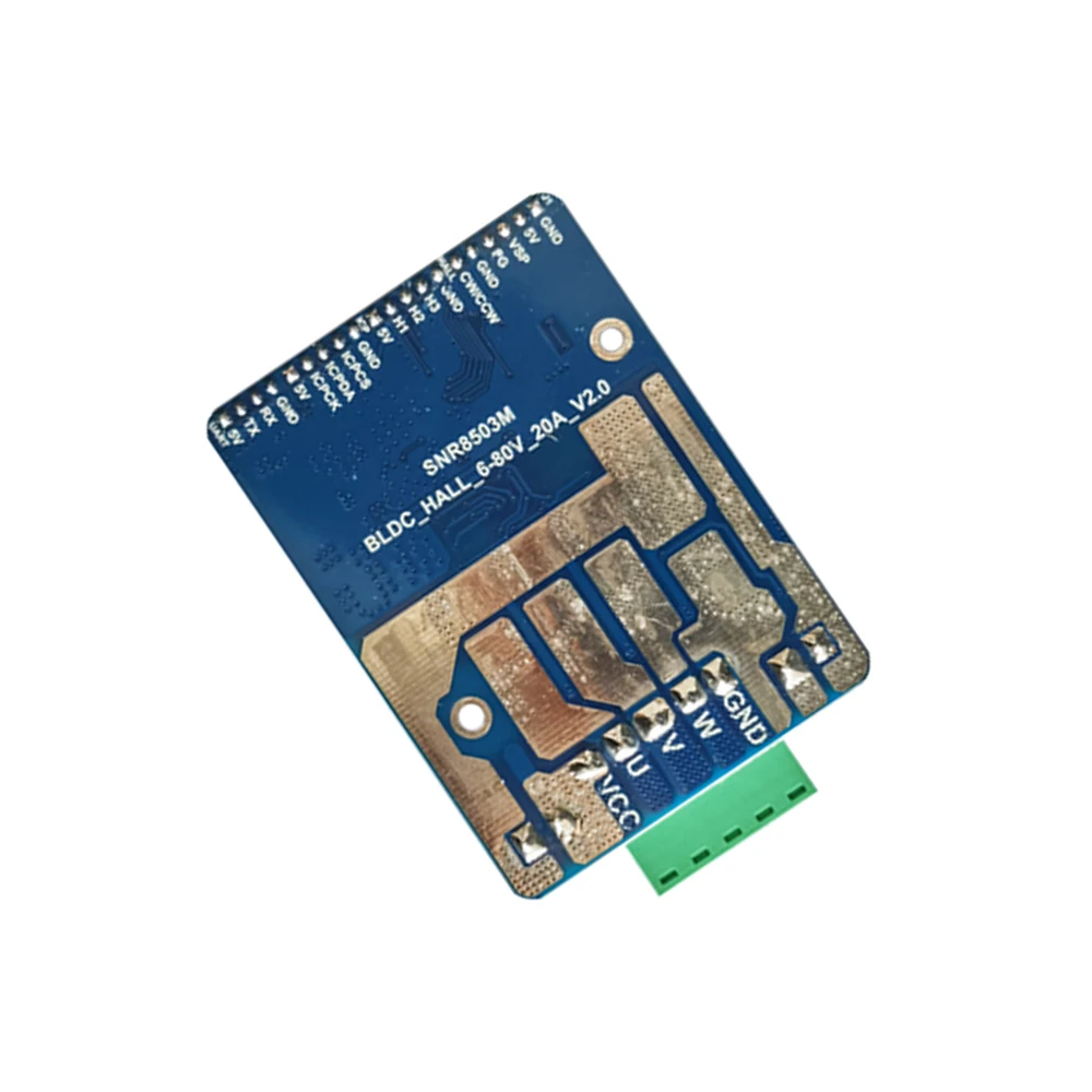 BLDC 3 상 DC 브러시리스 모터 컨트롤러, PWM 고출력, 홀 모터 제어, 드라이버 보드 모터 레귤레이터, DC 6-80V, 1600W, 20A