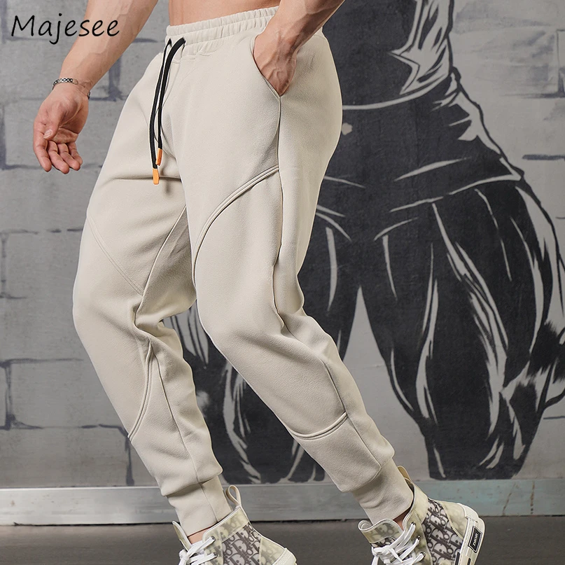 

Pants Men Casual Plus Velvet American Fashion Hip Hop High Street Handsome Outdoor Streetwear Gym All-match Bottom Joggers Ins