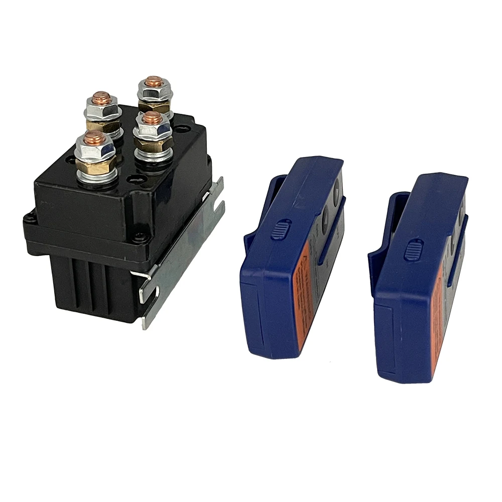 BAOLUN 4x4 12V 500Amp HD Contactor Winch Control Solenoid Twin Wireless Remote Control Controller