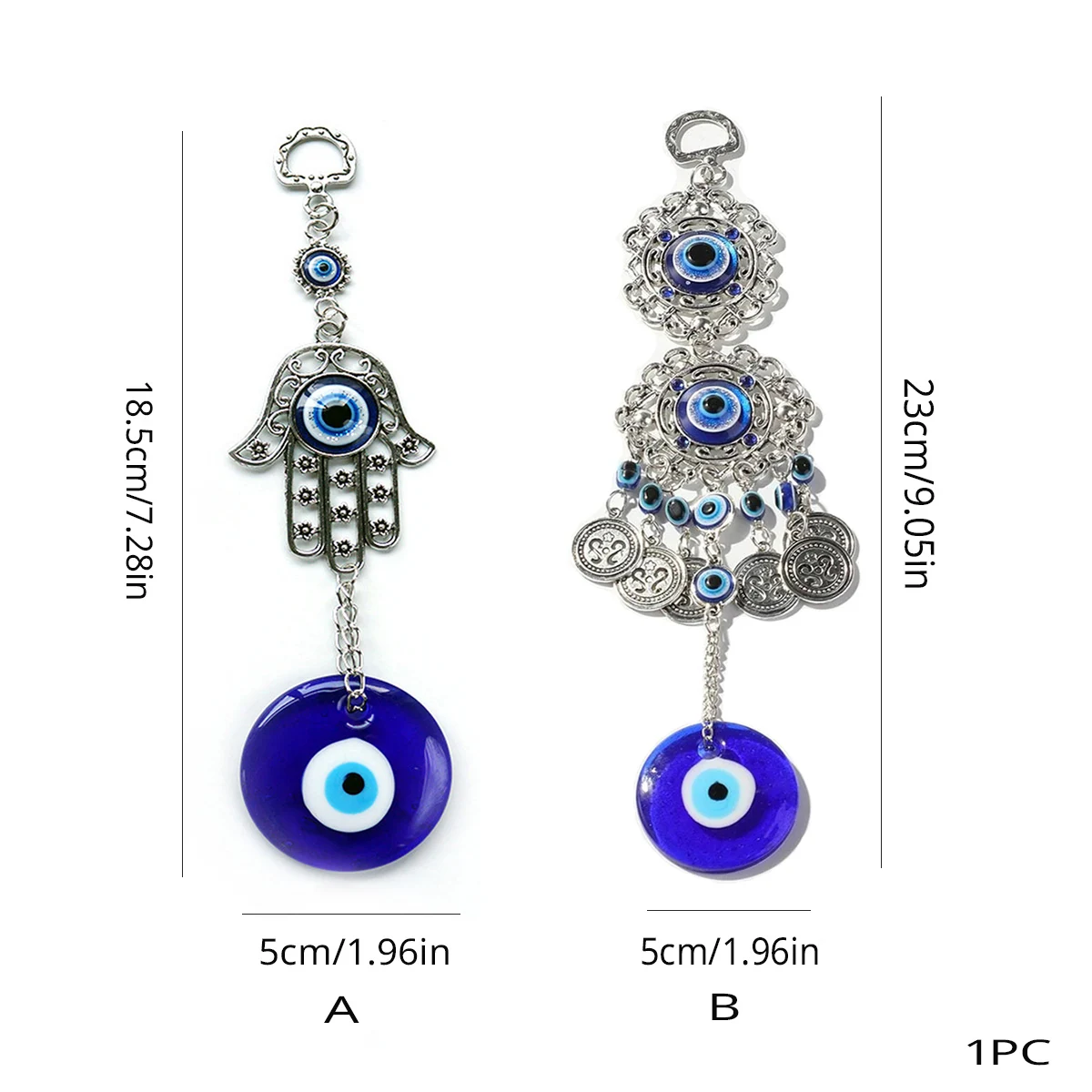 Charm decoration for car pendant home wind chime hanging outdoor gardening crafts 1 pc