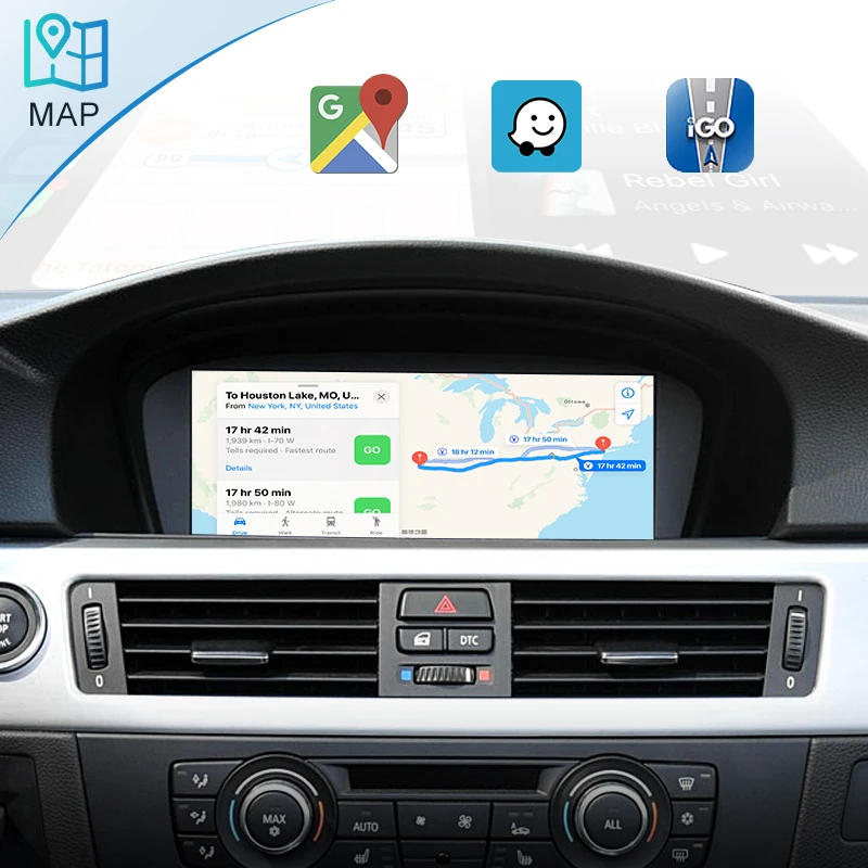 ワイヤレス CarPlay モジュール BMW 3 シリーズ E90 E91 E92 E93 5 