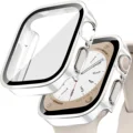 1 white silver