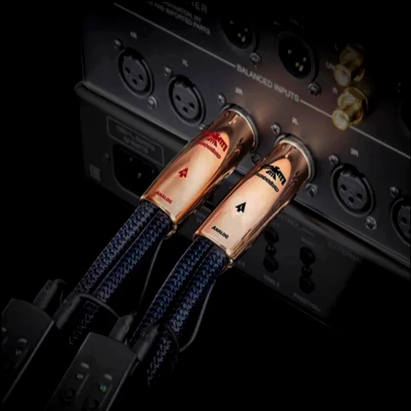 

ThunderBird XLR Balanced Cable Solid-Copper PSC+ Conductor HiFi Audio Amplifier XLR Balanced Cables 2 Male To 2 Female XLR Plug