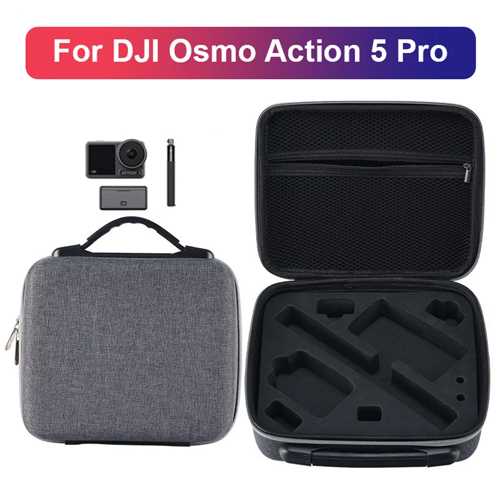 Safety Explosion-proof Box For Osmo Action 5 Pro Portable Hard Shell Case Waterproof Storage Bag For DJI Neo Drone Accessories