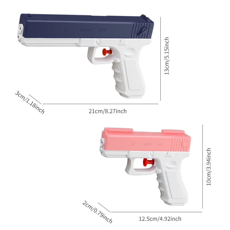 Summer water gun splashing little water gun, children's bathroom bathtub, outdoor spray toy, boys and girls beach drift water gu - Image 4