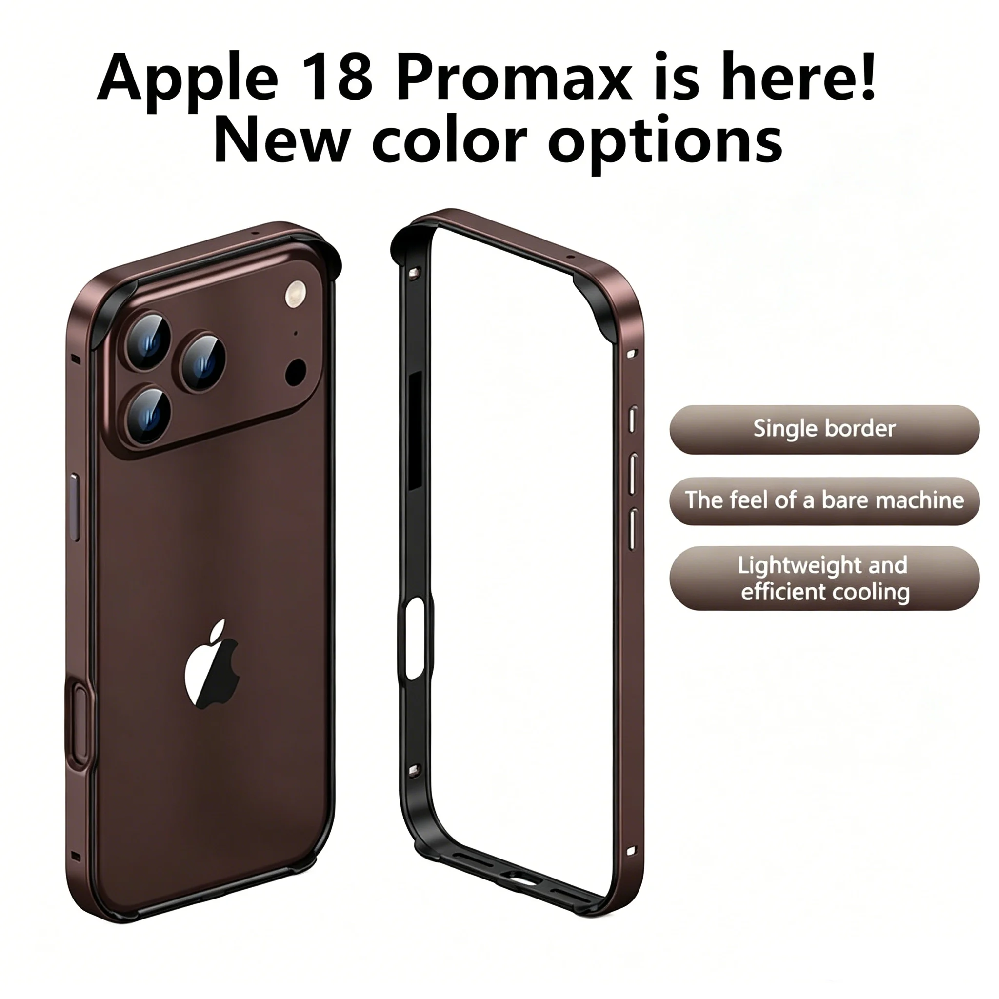 Sleek Metal Bumper Case with Enhanced Protection