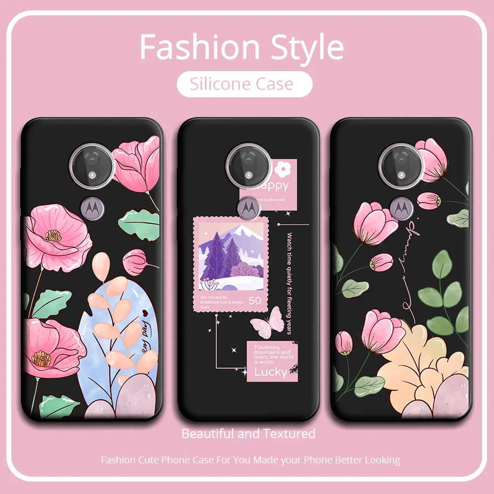 Cute Panda Soft Silicone Shockproof Phone Case - Cartoon Protective Cover for Motorola Moto G7 Power