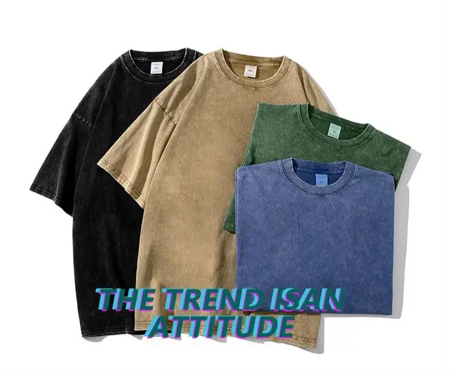 通販生活 ファッション Men's Size American 260g 100% T Washed Retro Cotton Heavy トップス