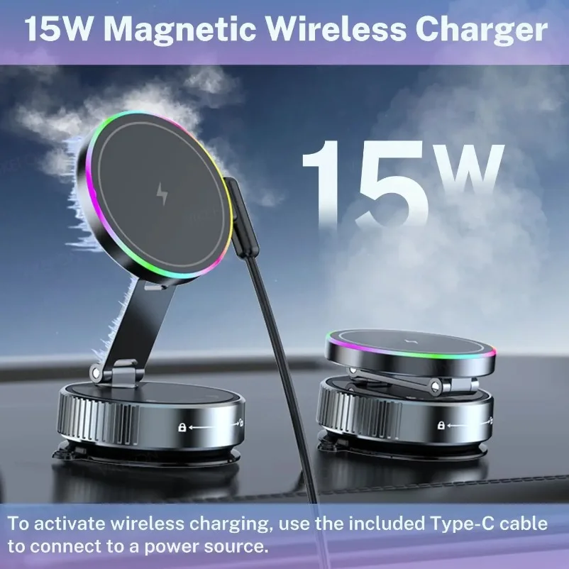 Magnetic Cooling Wireless Charger For iPhone