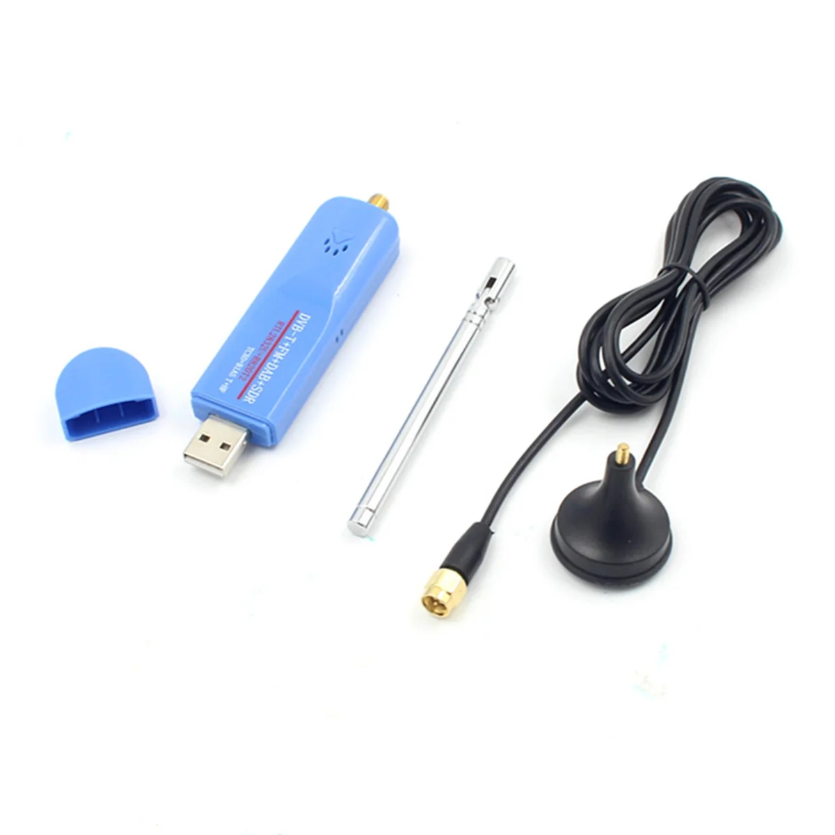 

USB-ключ с защитой от электростатического разряда-Φ 1PPM SMA F Цифровой Низкий тюнер, радиоприемник, комплект антенн для Windows