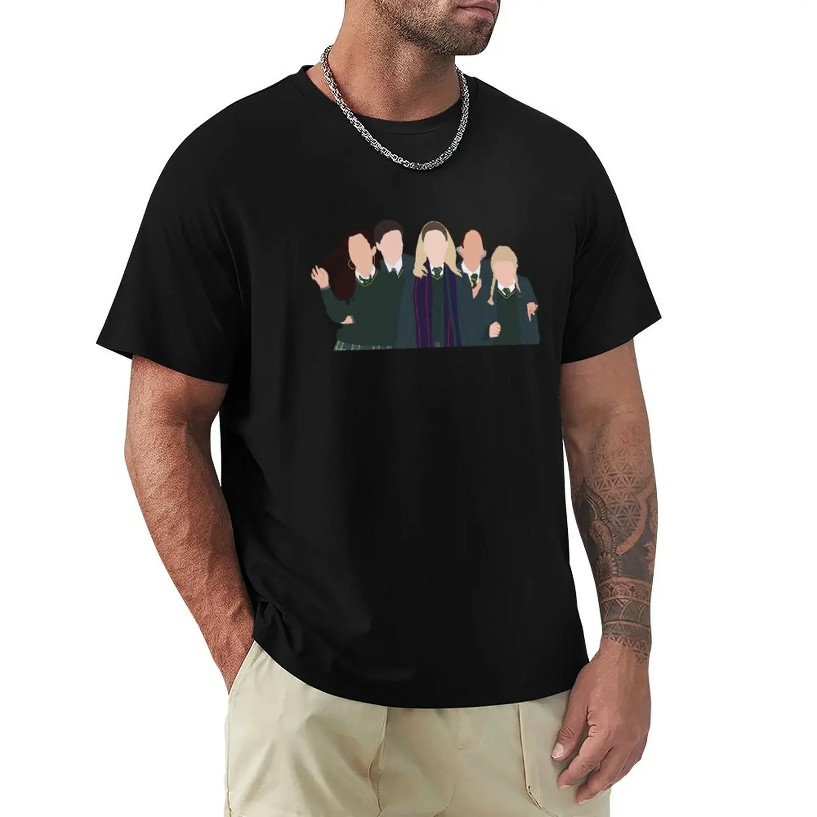 Scopino Coughlan Saoirse-Monica Jackson Dylan Llewellyn Louisa Harland Jaime-Lee O'Donnell T-Shirt Oversize Mens T Shirt Graphic