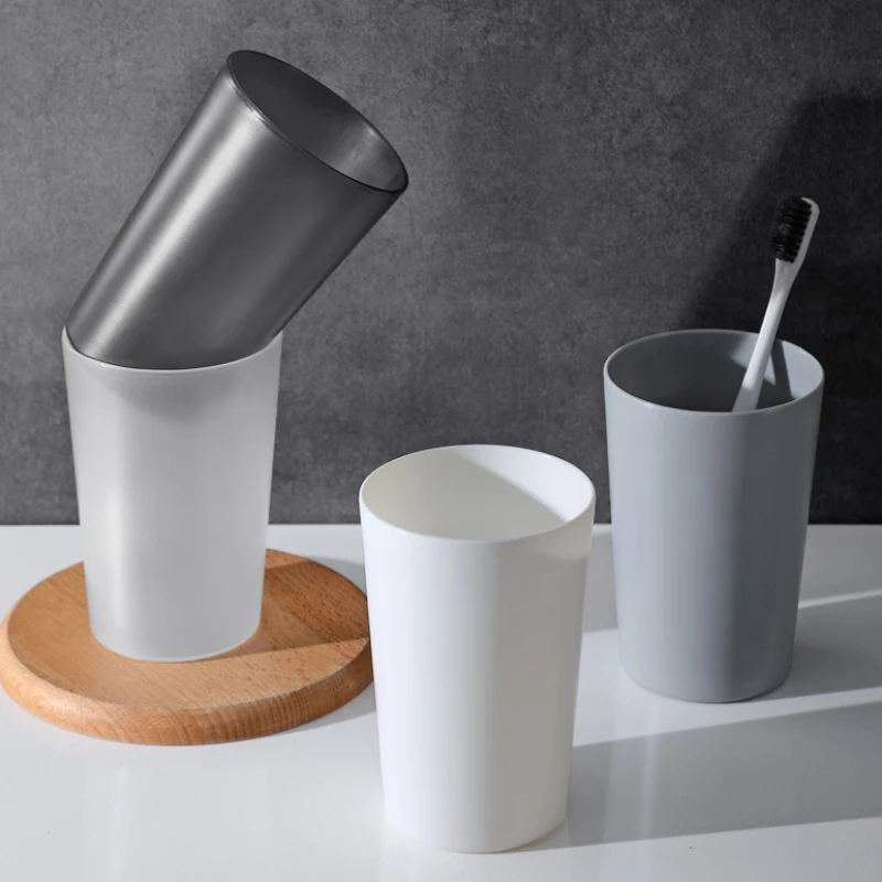 Tumblers Toothbrush Cup Mouthwash Cups Bathroom Accessories_voghion.com