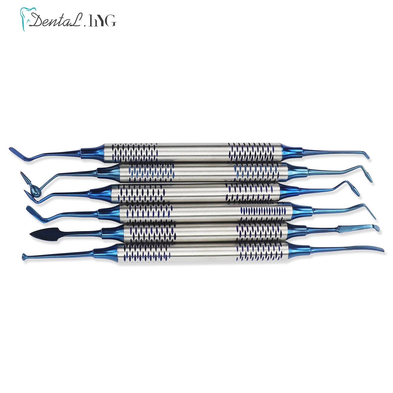 6 قطعة/المجموعة الأسنان مركب الراتنج ملء ملاعق مزد...