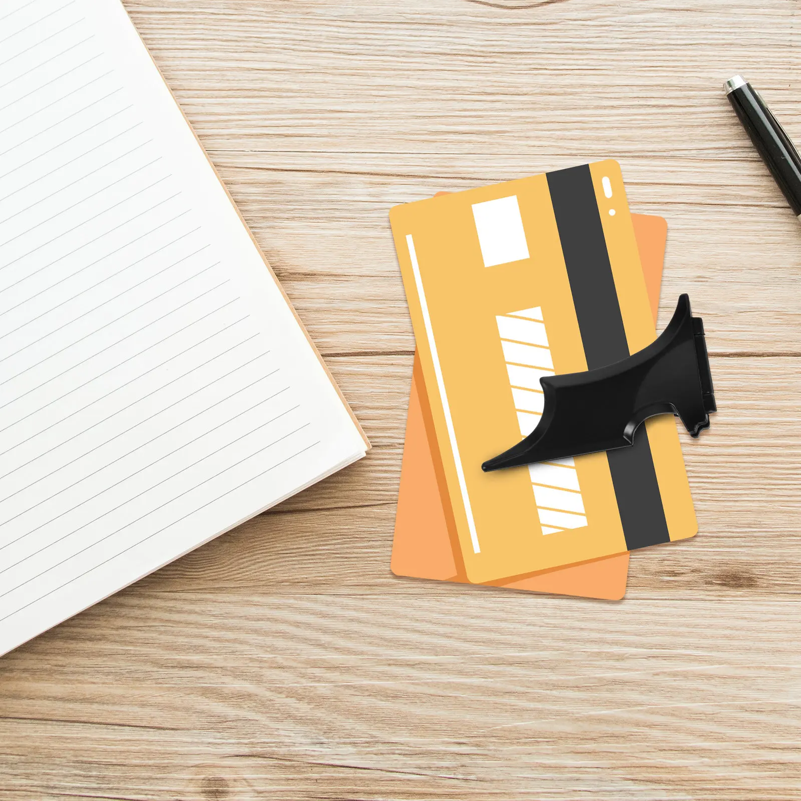 프리미엄 아연 합금 머니 클립 다기능 금속 지폐 클램프 현금 수표 신용카드 안전하게 고정 휴대용 경량