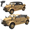 1:18 Scale 4WD Radio Control Command Vehicle Truck 2.4G LED Light Simulated Sound Smoke Crawler Off-Road Climbing RC Truck Car 1