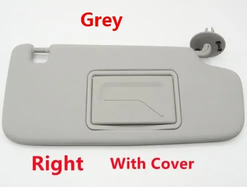 For Daewoo Matiz Interior Sunvisor With Mirror Front visor assembly For Chevrolet Aveo Spark For Chevrolet Cruze For  Sonic
