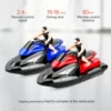RC Boat 809 2.4G Remote Control Motorboat Water Speedboat Yacht Airship RC Boat Waterproof Electric Children's Toy Boat 2