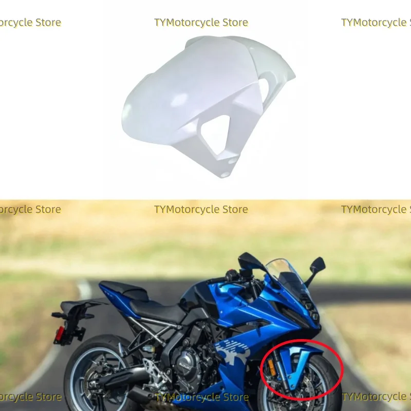 Motorcycle Front Fender Mudguard Tire Splash Mud Guard Fit For Suzuki GSX-8S GSX-8R GSX8S GSX8R
